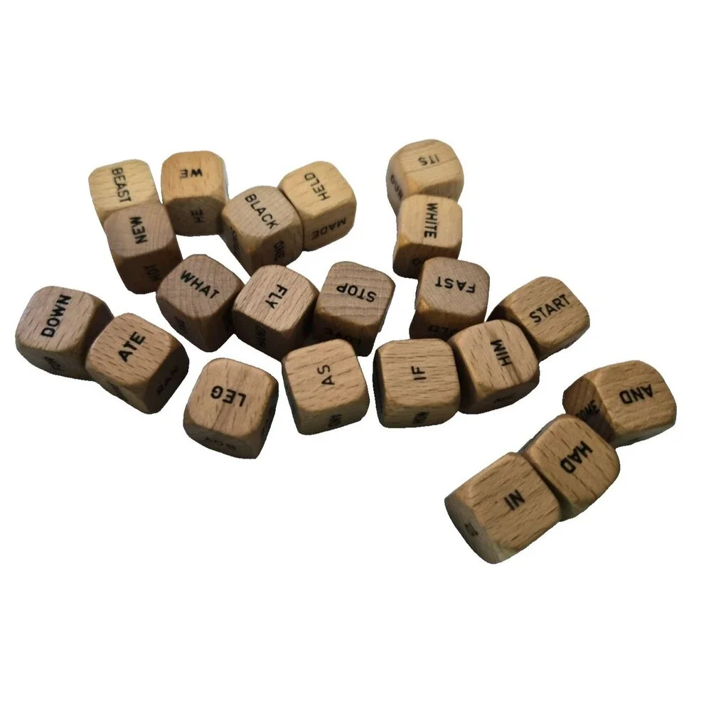 Vintage 1971 Scrabble Sentence Cube Game No 96 Selchow & Righter Word Game